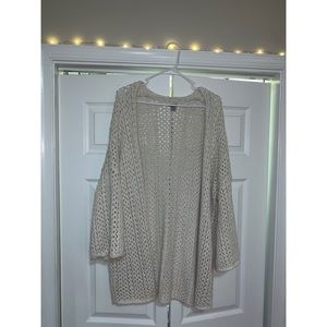 Slouchy waffle aerie Cardigan